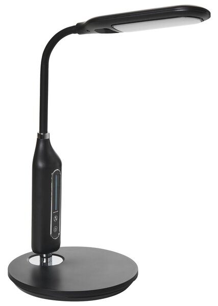 LED asztali lámpa CYGNUS Dimmer funkcióval Fém Fekete