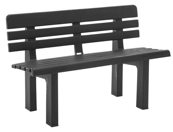 GENZIANA kerti pad, 110x52x71cm, antracit I.P.A.E-Progarden
