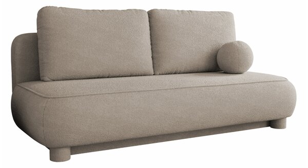 Kanapéágy TrendyNest Canora, Kárpit, 96x209x96cm, Fenyő