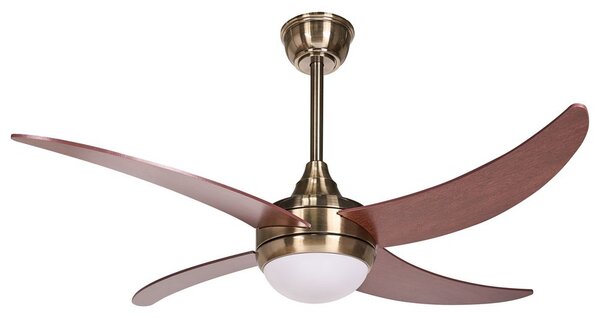 Mennyezeti ventilátor világítással CHACANA Távirányítóval LED Bronz