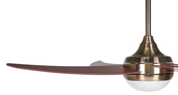 Mennyezeti ventilátor világítással CHACANA Távirányítóval LED Bronz