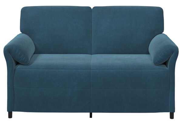 VidaXL Kétüléses Kanapé Kék 158 x 83 x 95 cm Bársony