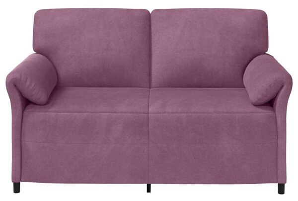 VidaXL Kétüléses Kanapé Lila 158 x 83 x 95 cm Bársony