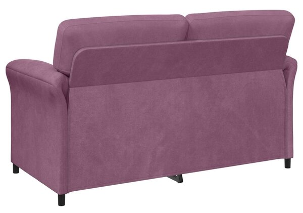VidaXL Kétüléses Kanapé Lila 158 x 83 x 95 cm Bársony
