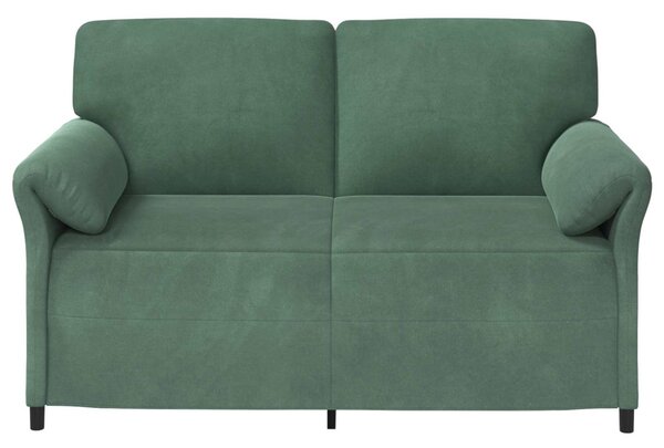 VidaXL Kétüléses Kanapé Tengeri Zöld 158 x 83 x 95 cm Bársony