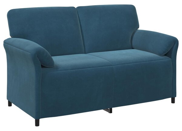 VidaXL Kétüléses Kanapé Kék 158 x 83 x 95 cm Bársony