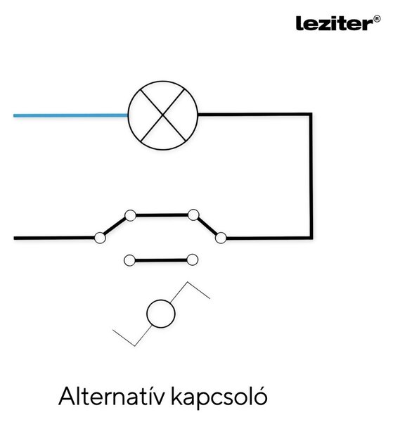Nova váltókapcsoló 106 fehér