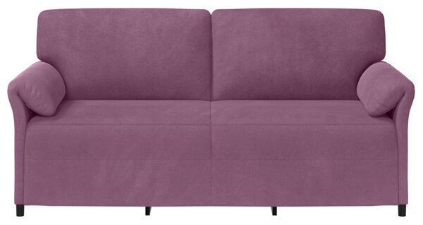 VidaXL 3-Fős kanapé Lila 198 x 83 x 95 cm Bársony
