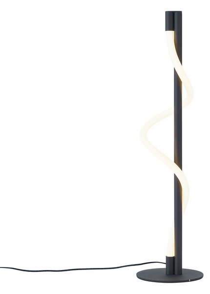 Modern fekete asztali lámpa LED-del, 3 fokozatban dimmelhető - Twirl