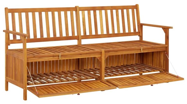 Tömör akácfa tárolópad 170 cm