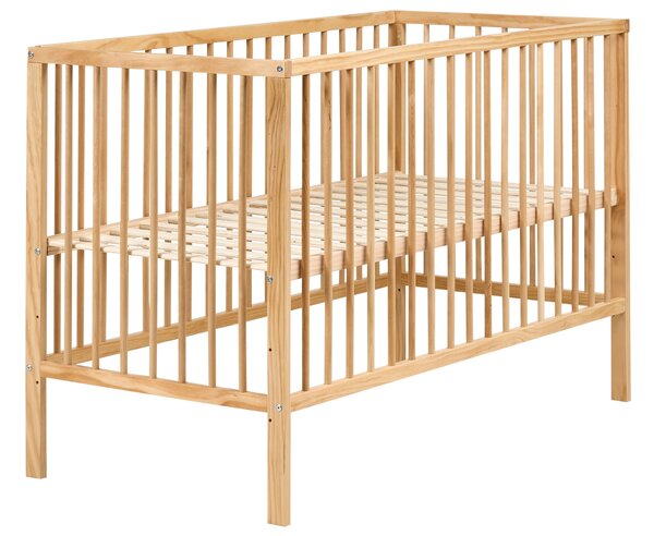 Kiságy Fenyő BELENGER 60 x 120 cm Világosbarna