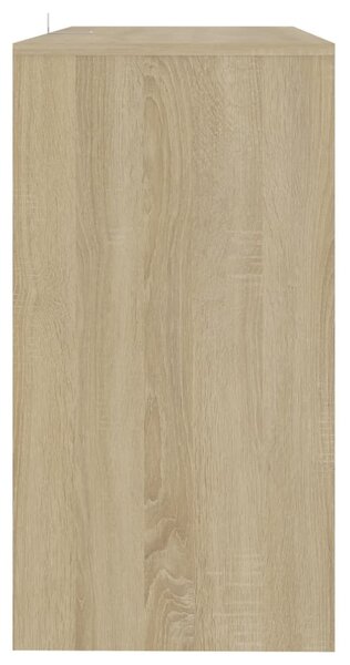 Sonoma tölgy színű szerelt fa dohányzóasztal 89x41x76,5 cm