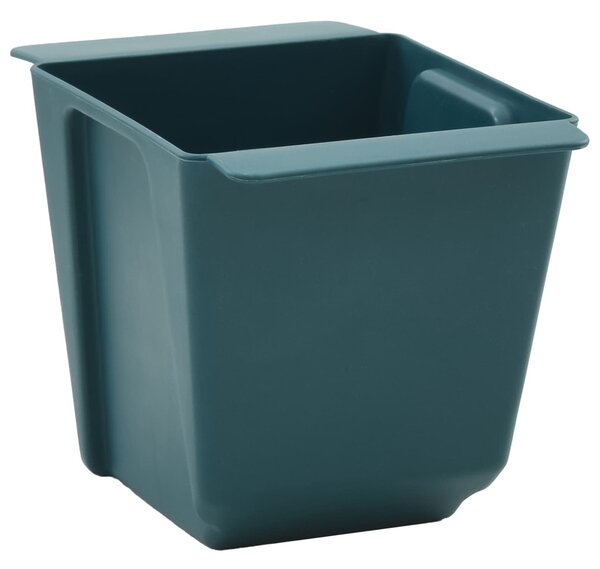 Virágboxok euro raklapokhoz 12 db Zöld 14 x 9 x 9,5 cm