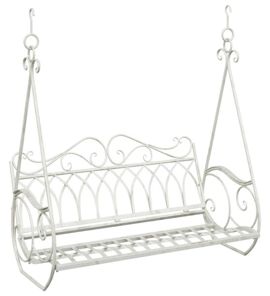 Hinta Pad Acél 112 x 60 x 126,5 cm Antik fehér