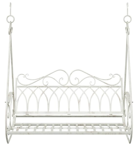Hinta Pad Acél 112 x 60 x 126,5 cm Antik fehér