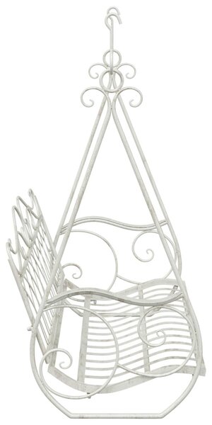 Hinta Pad Acél 112 x 60 x 126,5 cm Antik fehér