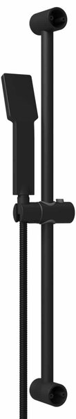 Zuhanyrendszer készlet Fekete 70 cm Rozsdamentes Acél