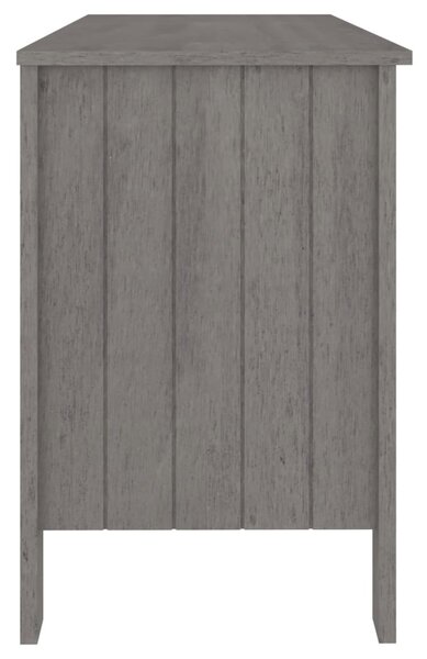 HAMAR világosszürke tömör fenyőfa íróasztal 113 x 50 x 75 cm