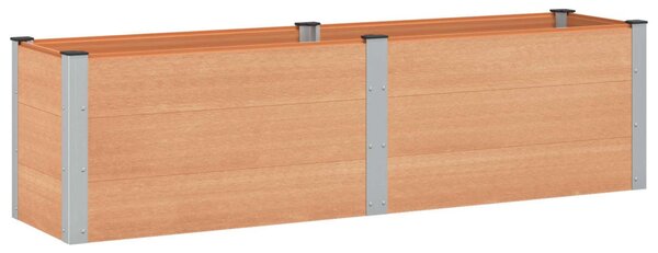 VidaXL Kerti magaságyás Barna 200 x 50 x 54 cm