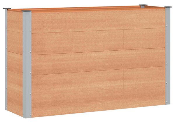 VidaXL Kerti magaságyás Barna 150 x 50 x 91 cm