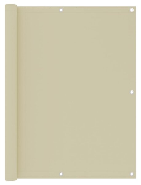VidaXL krémszínű oxford-szövet erkélynapellenző 120 x 300 cm