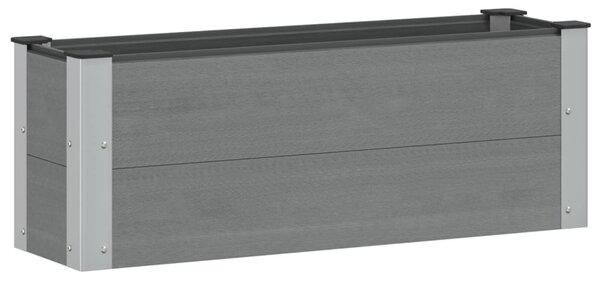 Kerti magaságyás Szürke 100 x 30 x 36 cm