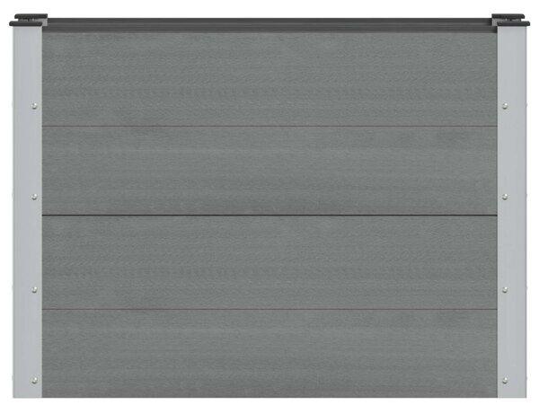 Kerti magaságyás Szürke 100 x 30 x 72 cm