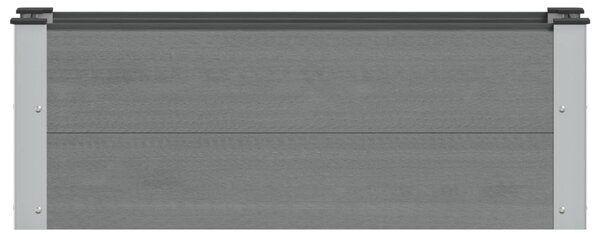 Kerti magaságyás Szürke 100 x 30 x 36 cm