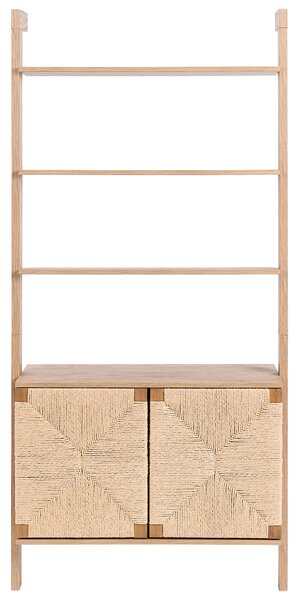Könyvespolc BONDI 181 cm Világosbarna