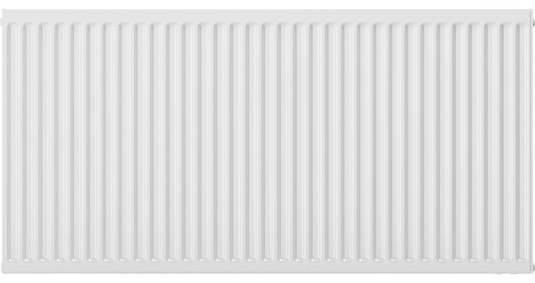 Mexen C21, panelradiátor 400 x 1400 mm, oldalsó csatlakozás, 1297 W, fehér, W421-040-140-00