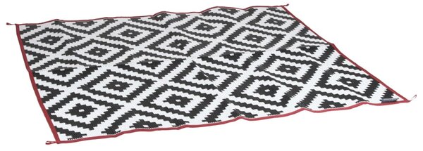 Bo-Camp Chill mat Lewisham fekete-fehér kültéri szőnyeg M 2 x 1,8 m