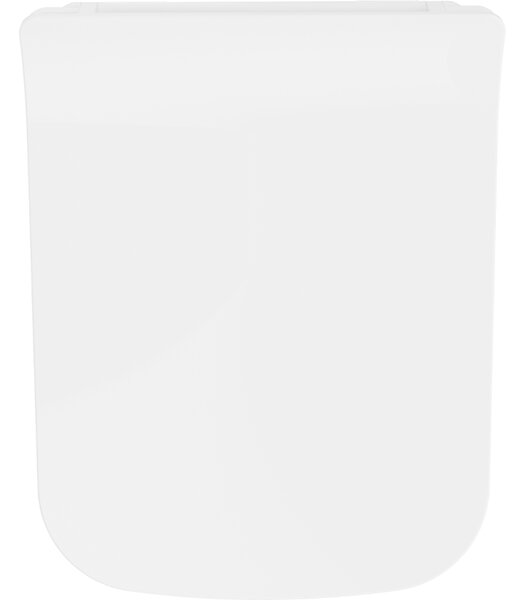 Mexen Cube, vékony, lassan záródó WC ülőke, duroplast, fehér fényes, 39240000