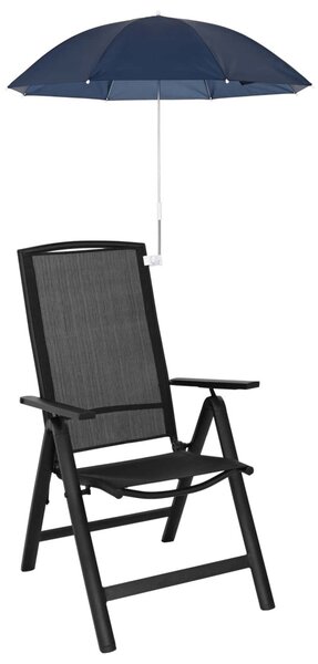 VidaXL Csipeszes napernyő 2 pcs Sötétkék Ø 105 x 86 cm 170T poliészter