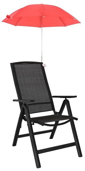 VidaXL Csipeszes napernyő 2 pcs Tűz téglavörös Ø 105 x 86 cm