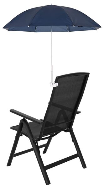 VidaXL Csipeszes napernyő 2 pcs Sötétkék Ø 105 x 86 cm 170T poliészter