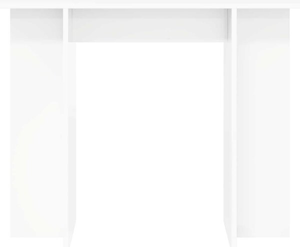 Konzolasztal Fehér 100 x 30 x 75 cm Szerelt Fa