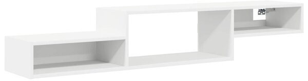 Falsítható TV Szekrény Falra szerelhető Fehér 150 x 28 x 26 cm