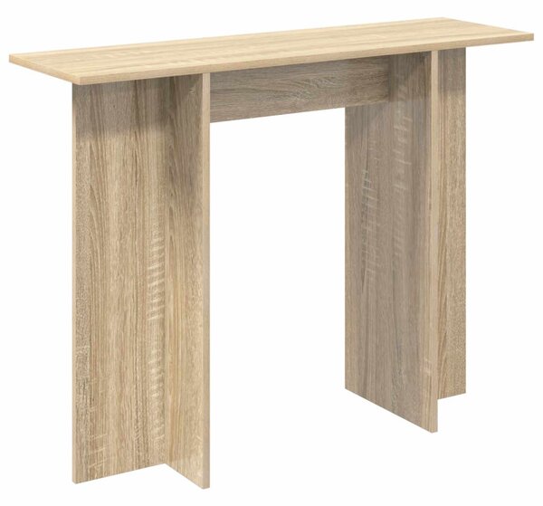 Konzolasztal Sonoma Tölgy 100 x 30 x 75 cm Szerelt Fa