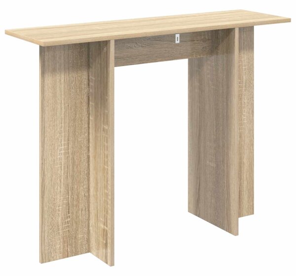Konzolasztal Sonoma Tölgy 100 x 30 x 75 cm Szerelt Fa