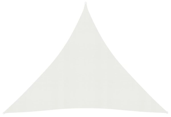 VidaXL fehér HDPE napvitorla 160 g/m² 4 x 4 x 4 m