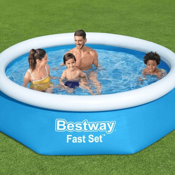 Bestway Kréta 244x66cm Puhafalú medence (8050263) - kék