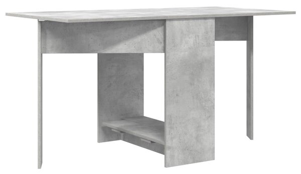 Étkezőasztal 138 x 70 x 73,5 cm Szerelt Fa Betonszürke