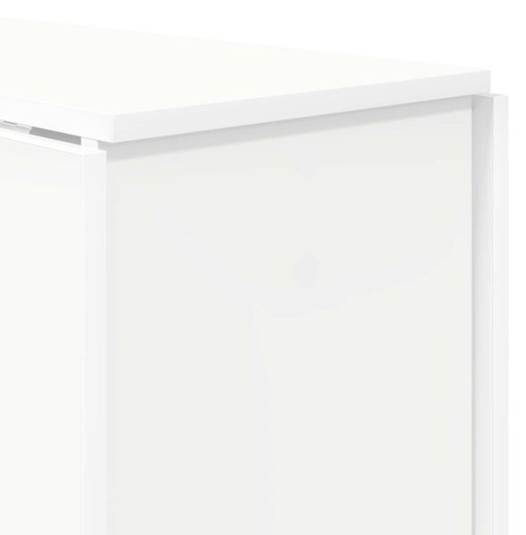 Étkezőasztal 138 x 70 x 73,5 cm Szerelt Fa Fehér Négyszögletes
