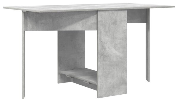 Étkezőasztal 138 x 70 x 73,5 cm Szerelt Fa Betonszürke