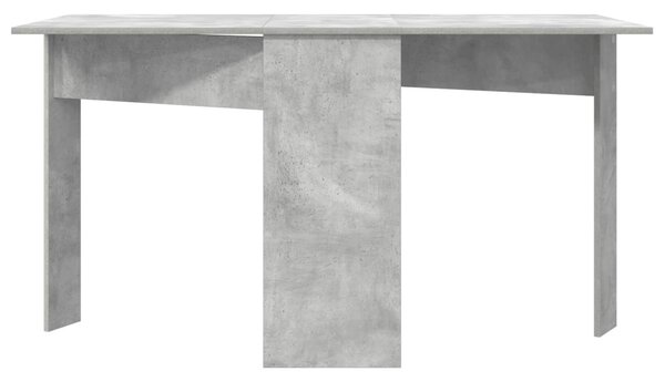 Étkezőasztal 138 x 70 x 73,5 cm Szerelt Fa Betonszürke