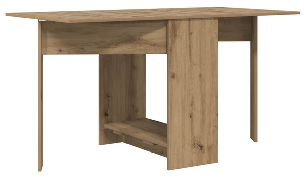 Étkezőasztal 138 x 70 x 73,5 cm Szerelt Fa Kézműves Tölgy