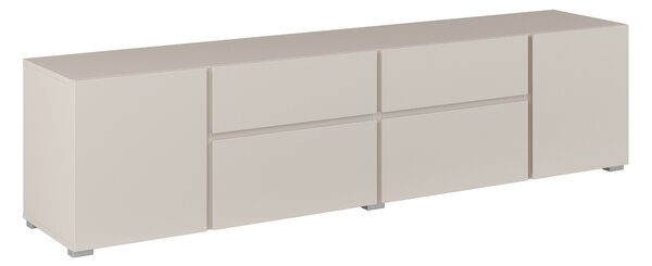 TV-állvány Elbleve 100, Laminált forgácslap, 48x195x40cm, Kasmír