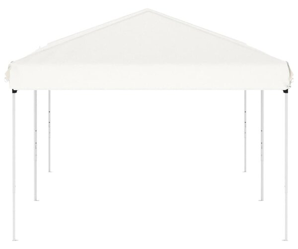 Fehér összecsukható rendezvénysátor 3 x 6 m