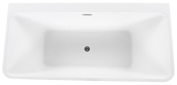 Falhoz illeszthető fürdőkád HASSEL 170 x 80 cm Fehér