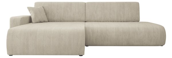 Sarokkanapé Shelton 112, Kárpit, 82x262x145cm